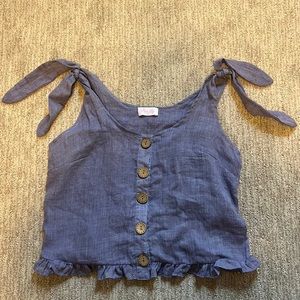 Pink Lily, blue, size S